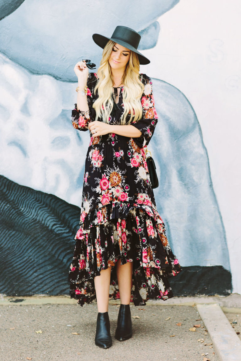 Dash of Darling Spell Designs Bohemian Floral Dress for Summer