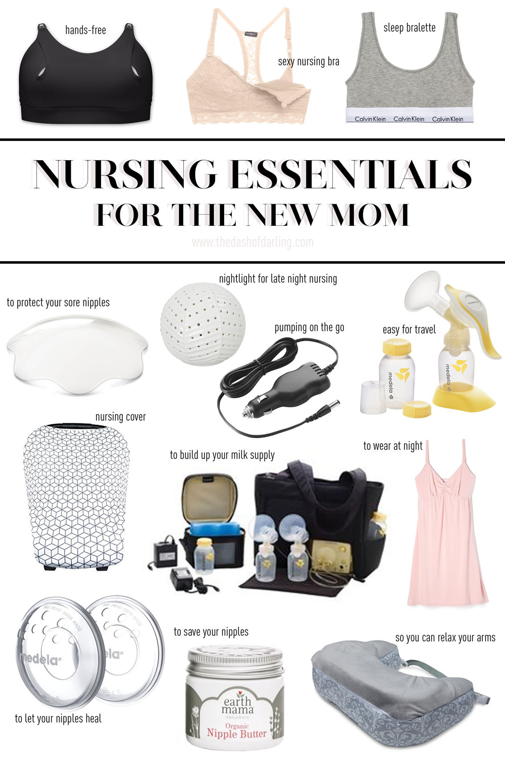 Nursing Essentials for the Breastfeeding Mom ~ Mom Ambitions
