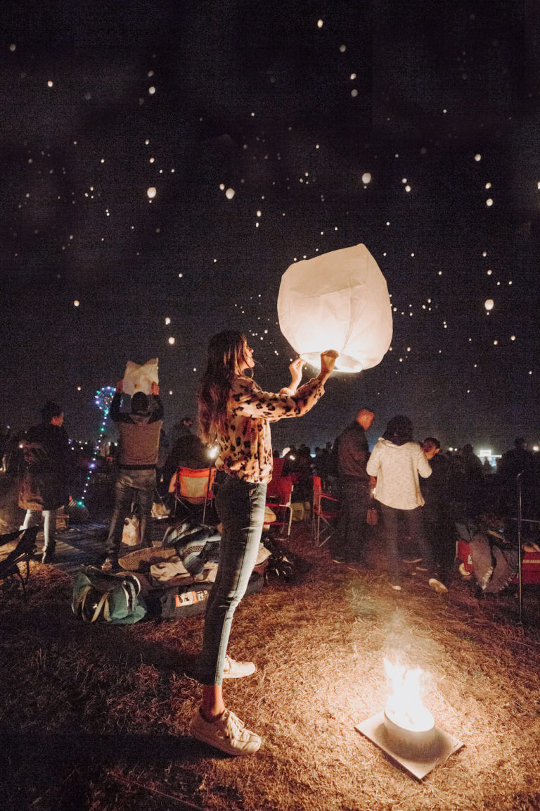 Dash of Darling Night Lights Lantern Festival in Queen Creek, Arizona